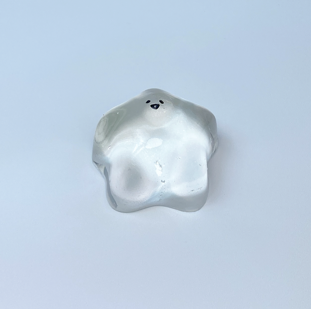 Extra Sticky Transparent Star Squishy