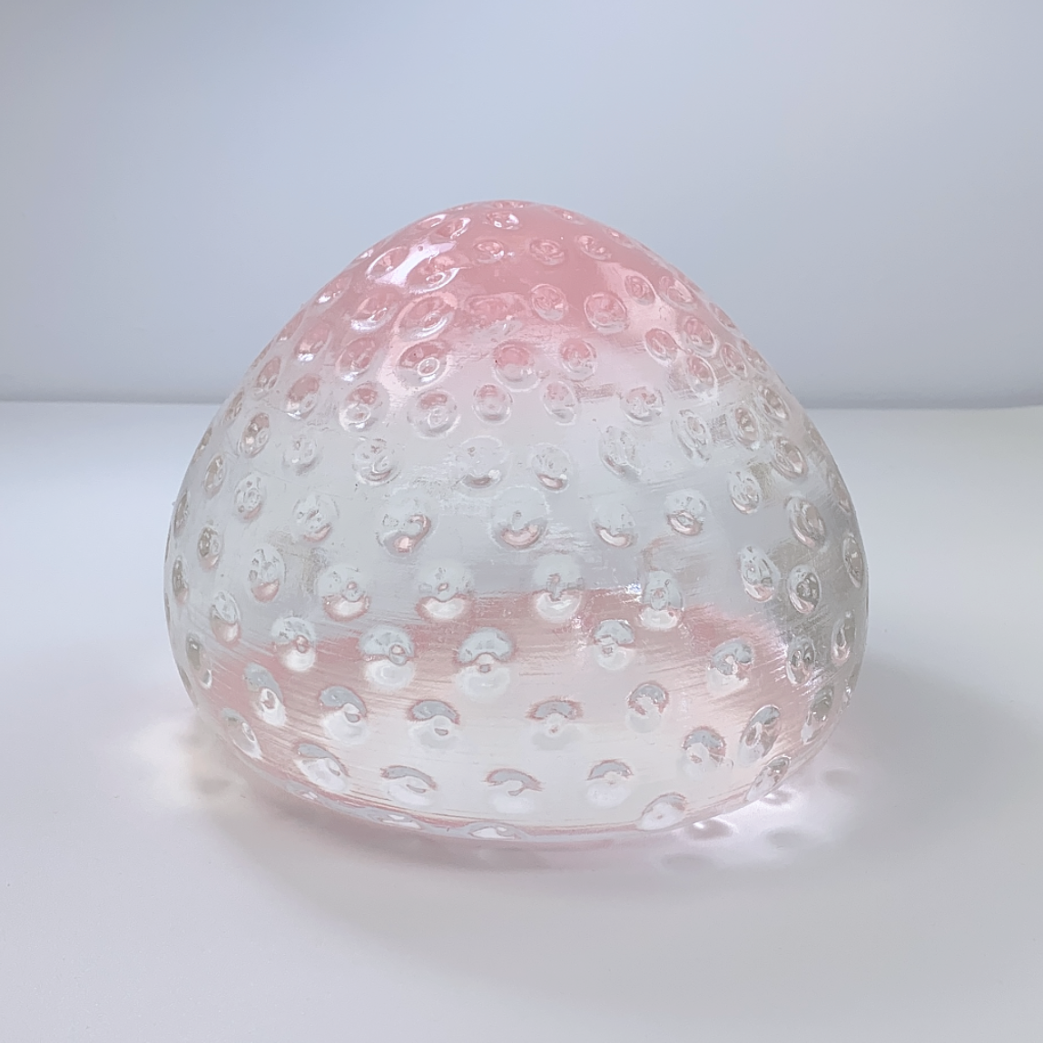 2100g Crystal Strawberry Squishy