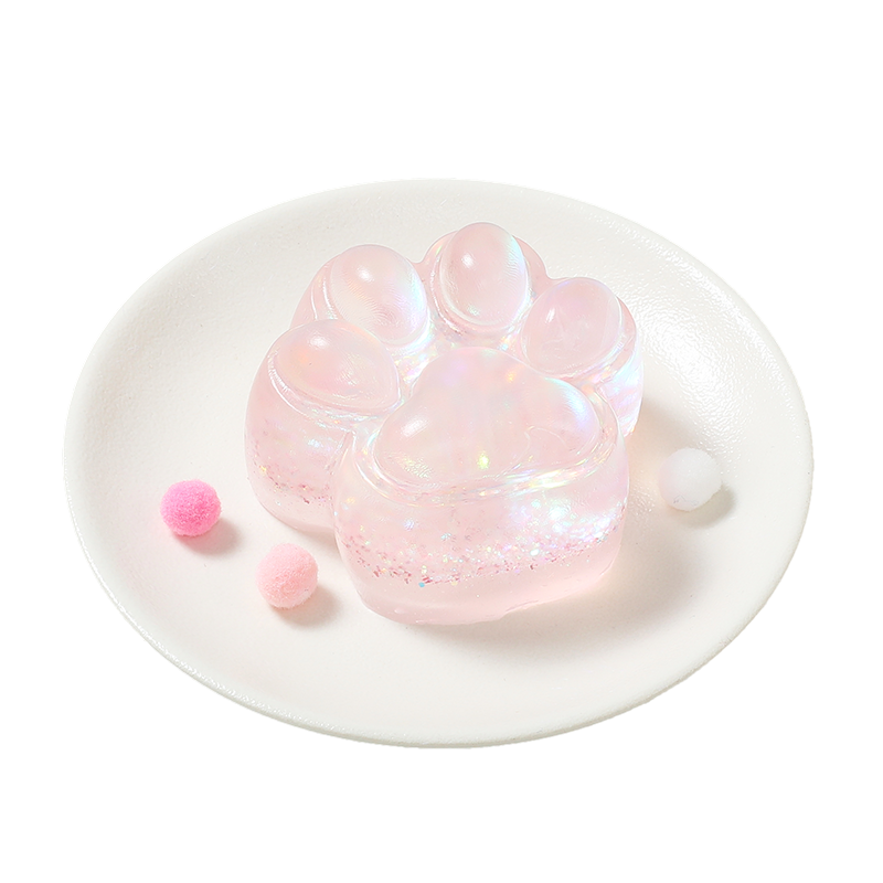 Pink Sparkling Paw