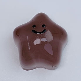 Extra Sticky Transparent Star Squishy