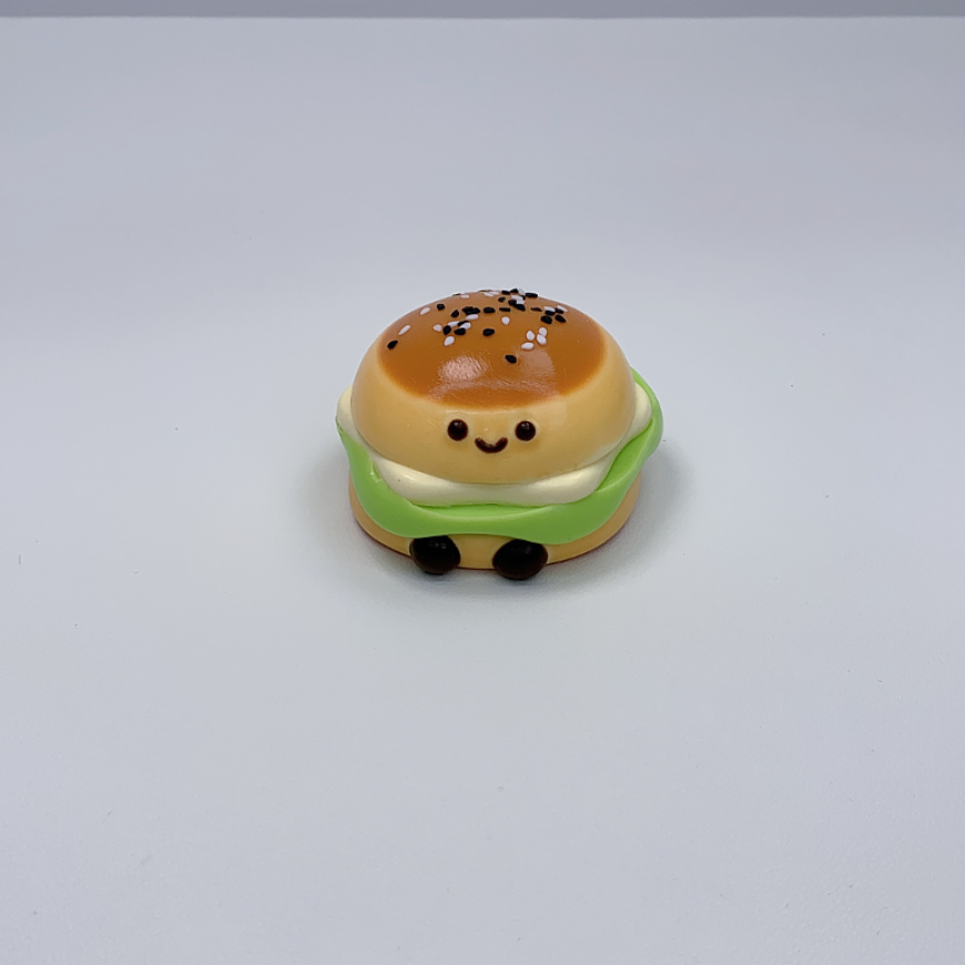 Burger Man Squishy