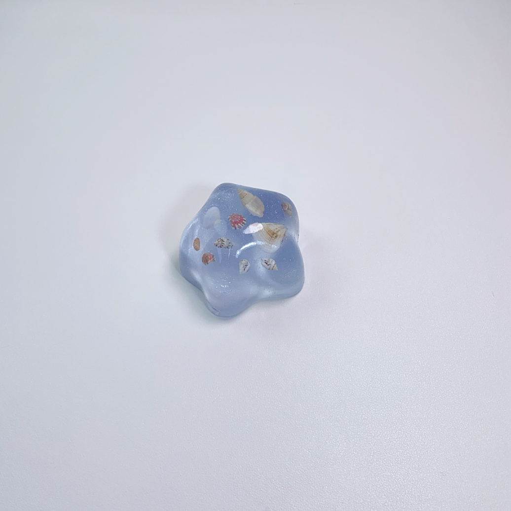 Extra Sticky Transparent Star Squishy