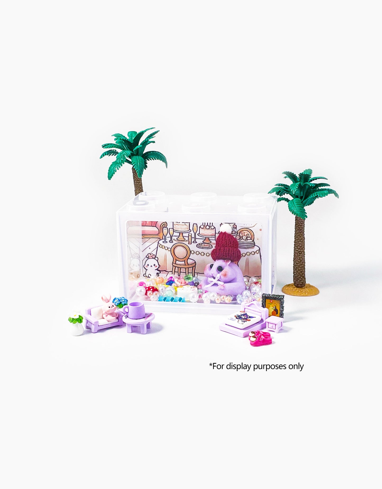 Playing Game Squishy Display Box