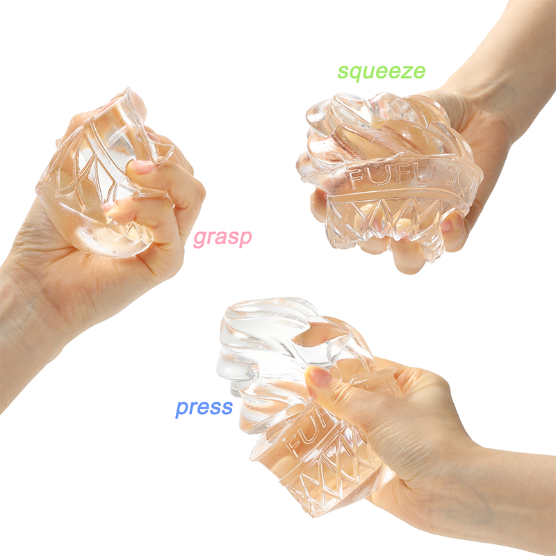 800g Crystal Ice Cream Squishy
