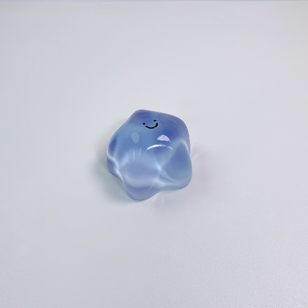 Extra Sticky Transparent Star Squishy
