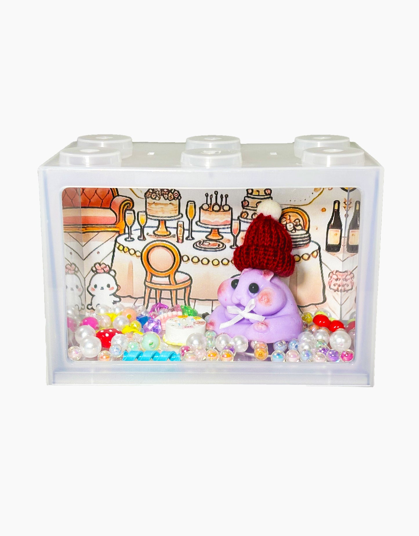 Playing Game Squishy Display Box