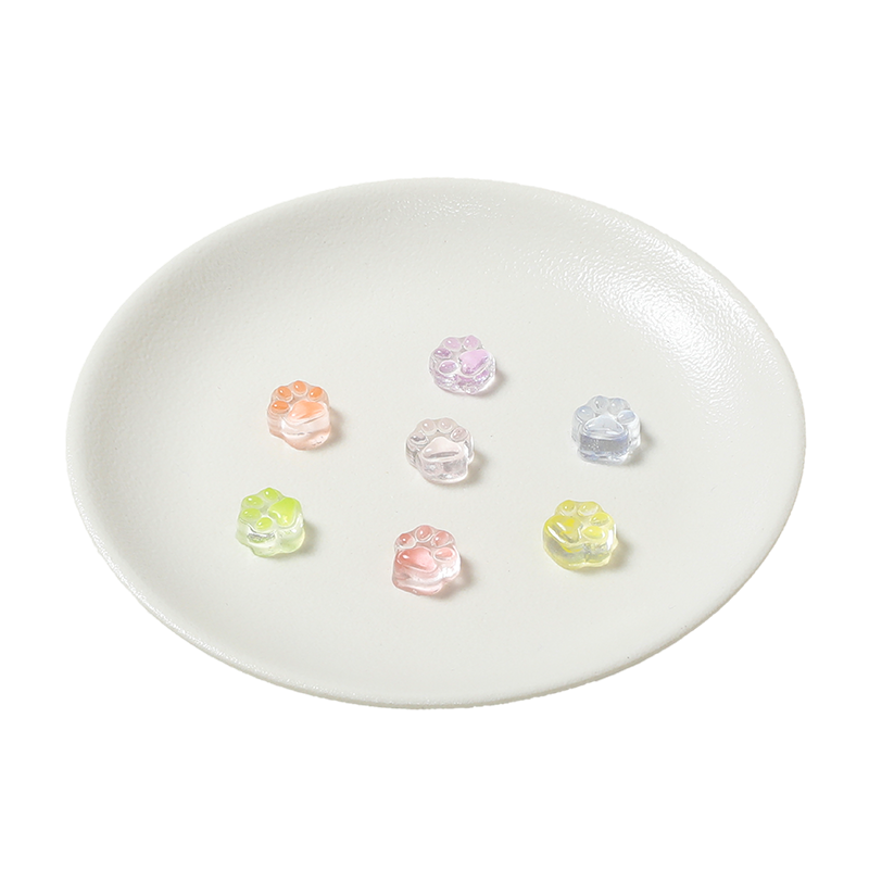 7pc Crystal Mini Paw Squishy