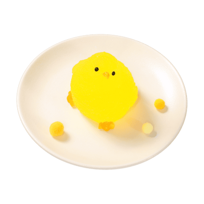Yellow Crystal Chicken Squishy