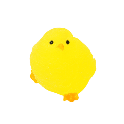 Yellow Crystal Chicken Squishy