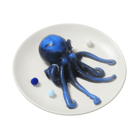 Dark Blue Octopus Squishy
