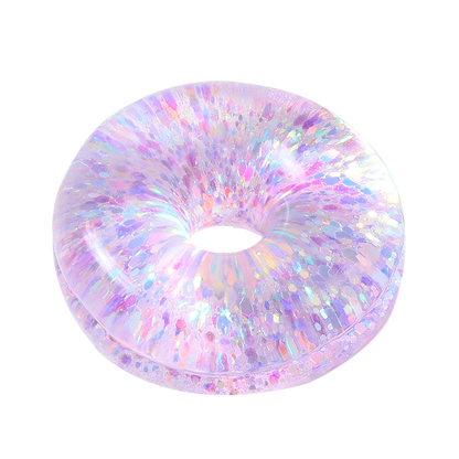 Purple Glow-in-dark Donut Squishy