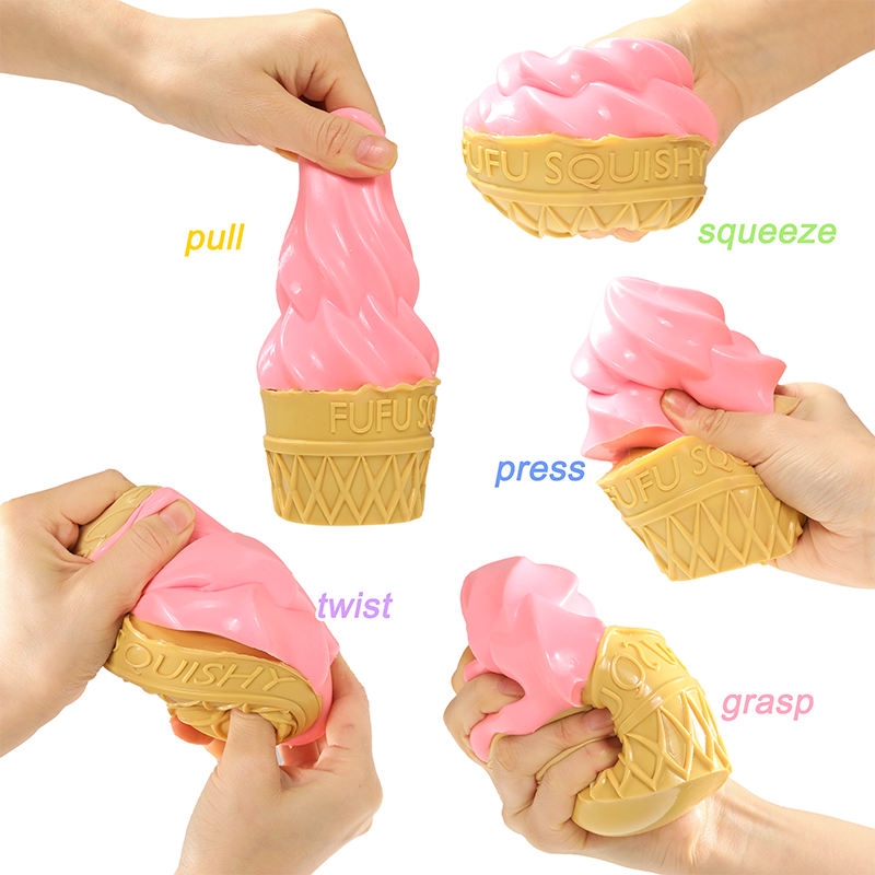 Giant Ice Cream Cone Squishy