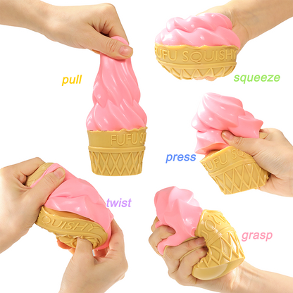 Giant Ice Cream Cone Squishy