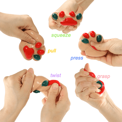 Christmas Cat Paw Squishy