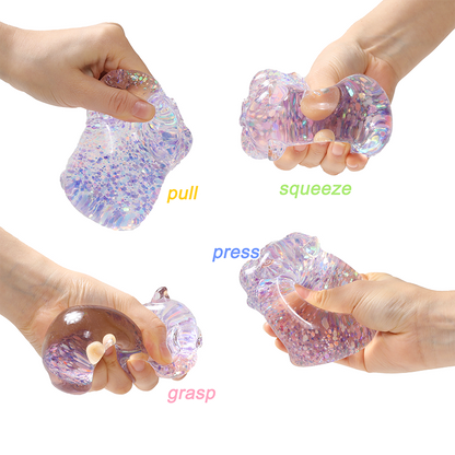 Glow-in-dark Lying Pig Squishy