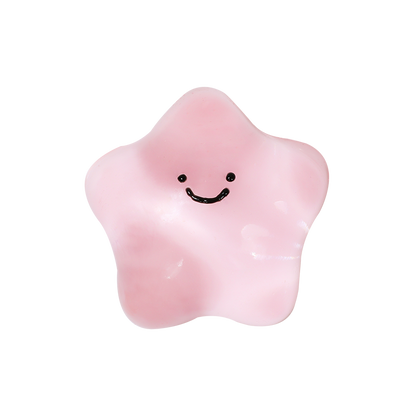 Extra Sticky Transparent Star Squishy