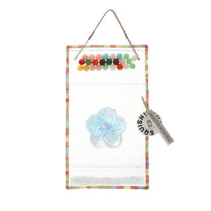 Sparkling Crystal Flower Squishy