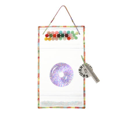 Purple Glow-in-dark Donut Squishy