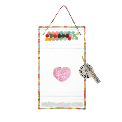 Sparkling Pink Heart Squishy