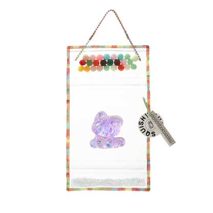 Purple Glow-in-dark Elf Kitty Squishy