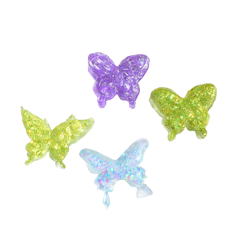 Sparkling Crystal Butterfly Squishy