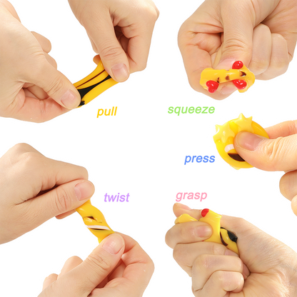 6pc Mini Emoji Squishy