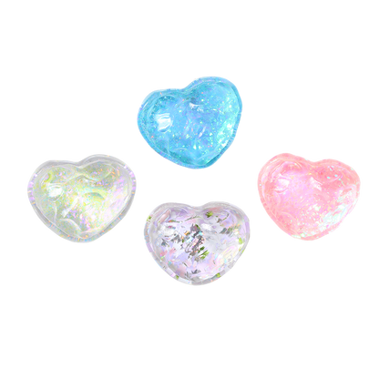 Sparking Crystal Little Heart Squishy