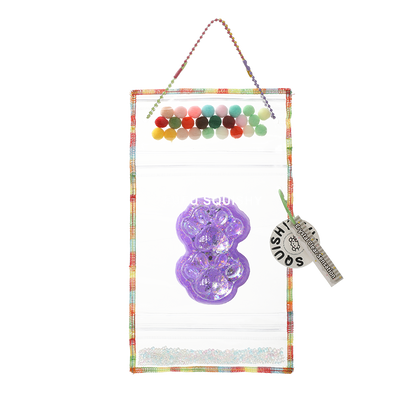 Sparkling Crystal Double Paw Squishy