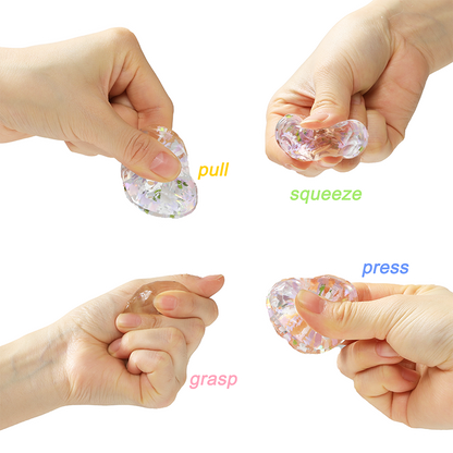 Sparking Crystal Little Heart Squishy