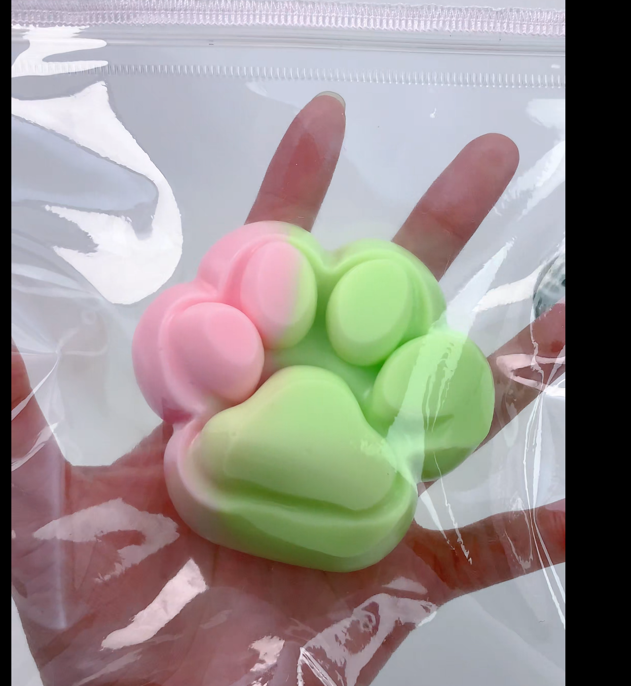 Christmas Cat Paw Squishy