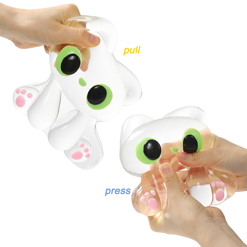 800g Crystal Elf Kitty Squishy