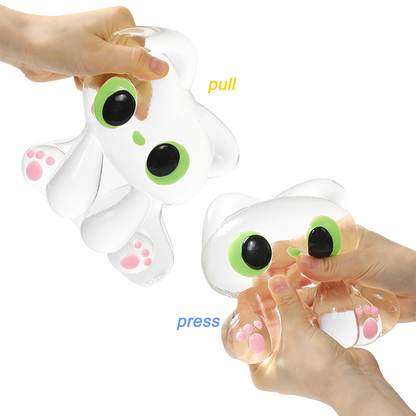 800g Crystal Elf Kitty Squishy