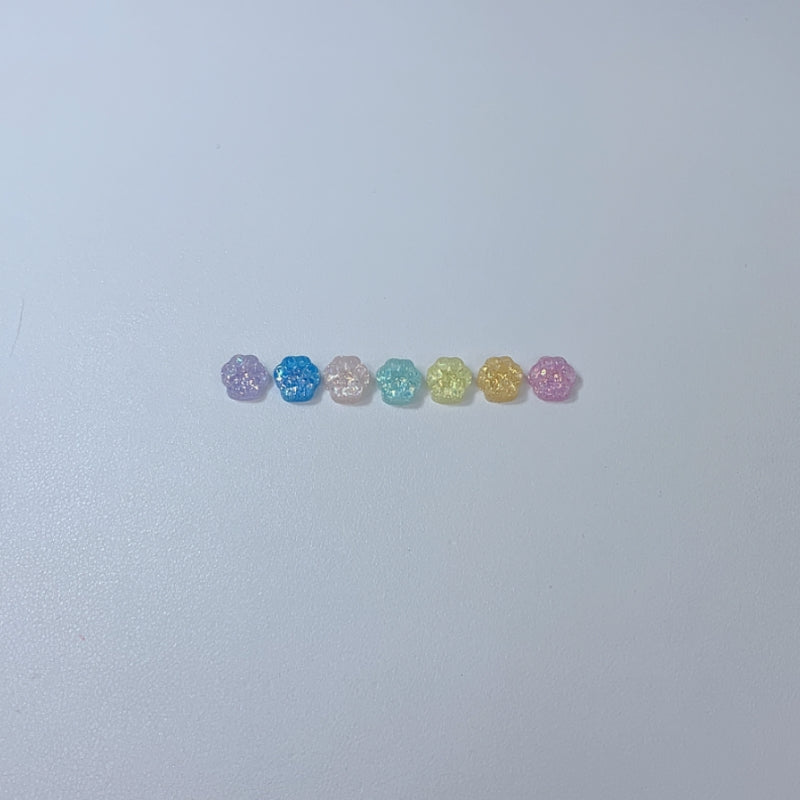 7pc Mini Glow-in-dark Cat Paw