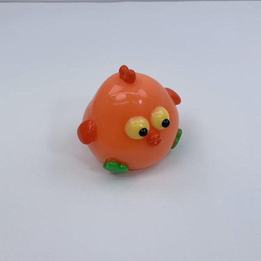 Orange Fat Chicken Squishy