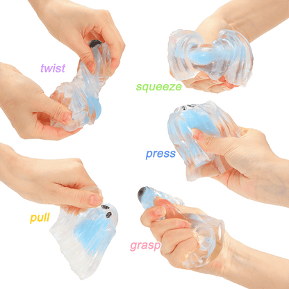 Crystal Cute Ghost Squishy