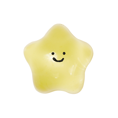 Extra Sticky Transparent Star Squishy