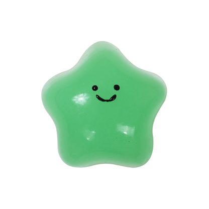 Extra Sticky Transparent Star Squishy