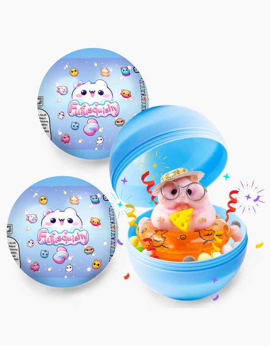 Blue Surprise Animal Series Squishy Ball