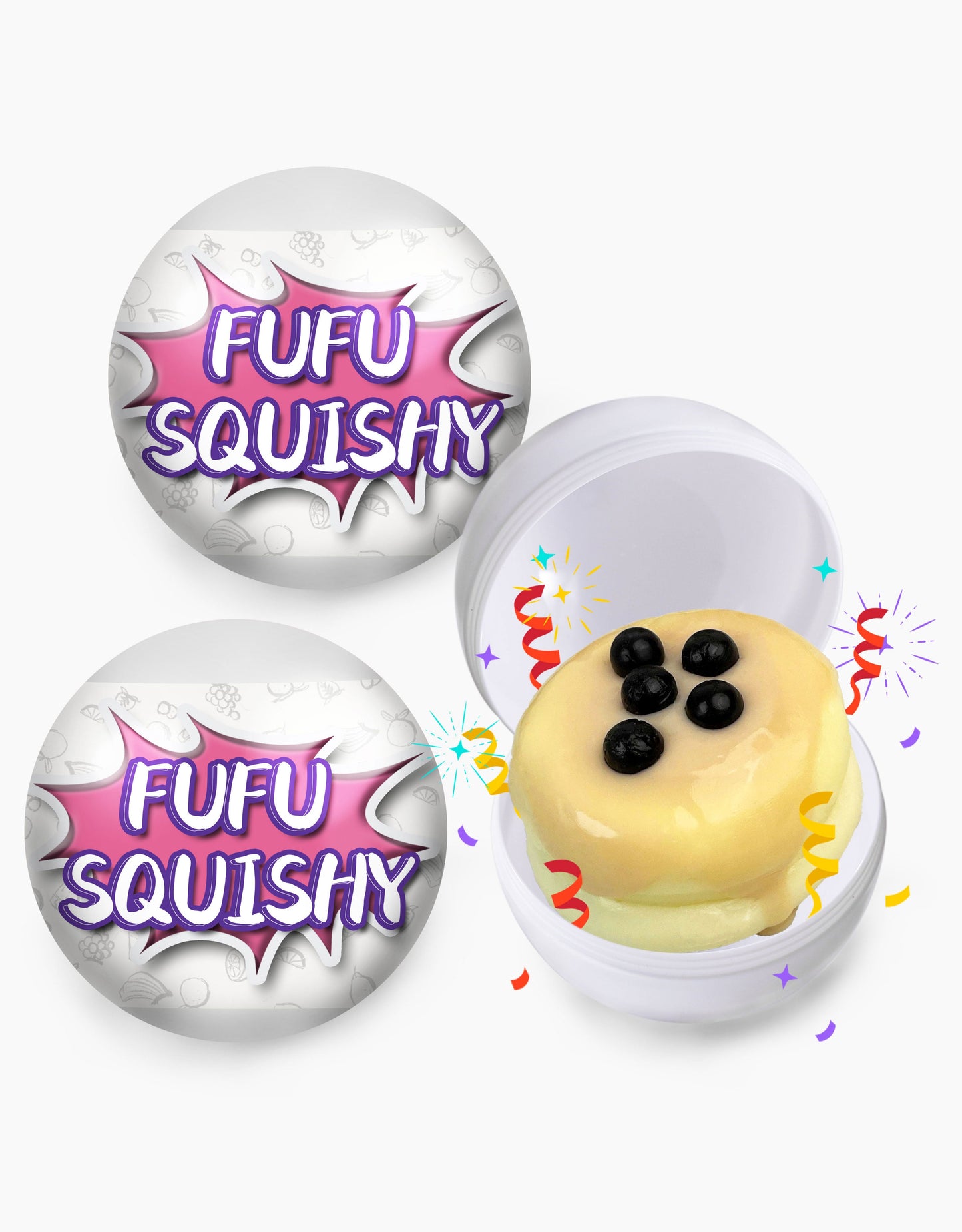 Blue Surprise Animal Series Squishy Ball